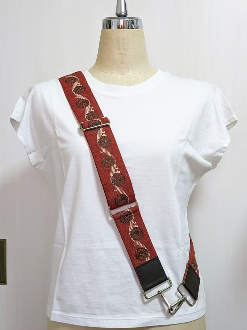 帯リメイク　太幅ショルダーベルト