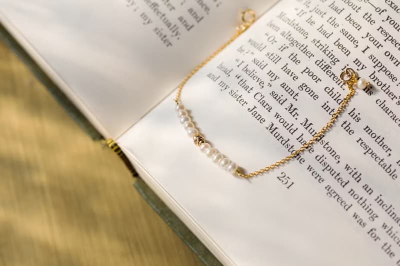 【珍珠圓舞曲系列】小珍珠14K包金手鍊