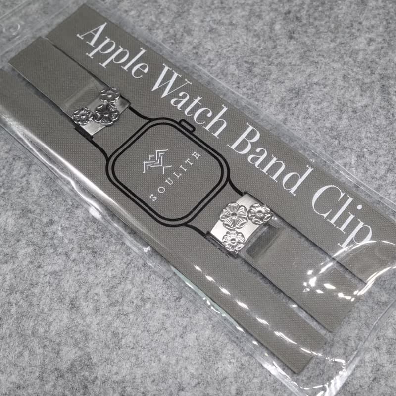 【時尚飾物】SOULITE  蘋果錶帶夾子 Flower Clip