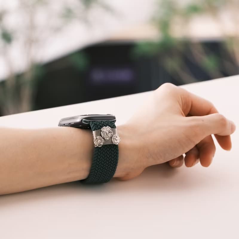 【時尚飾物】SOULITE  蘋果錶帶夾子 Flower Clip