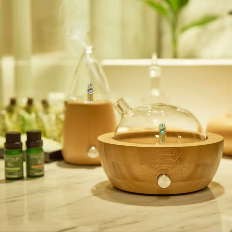 【現貨 母親節禮物】霧化擴香 天然竹製擴香儀 純精油