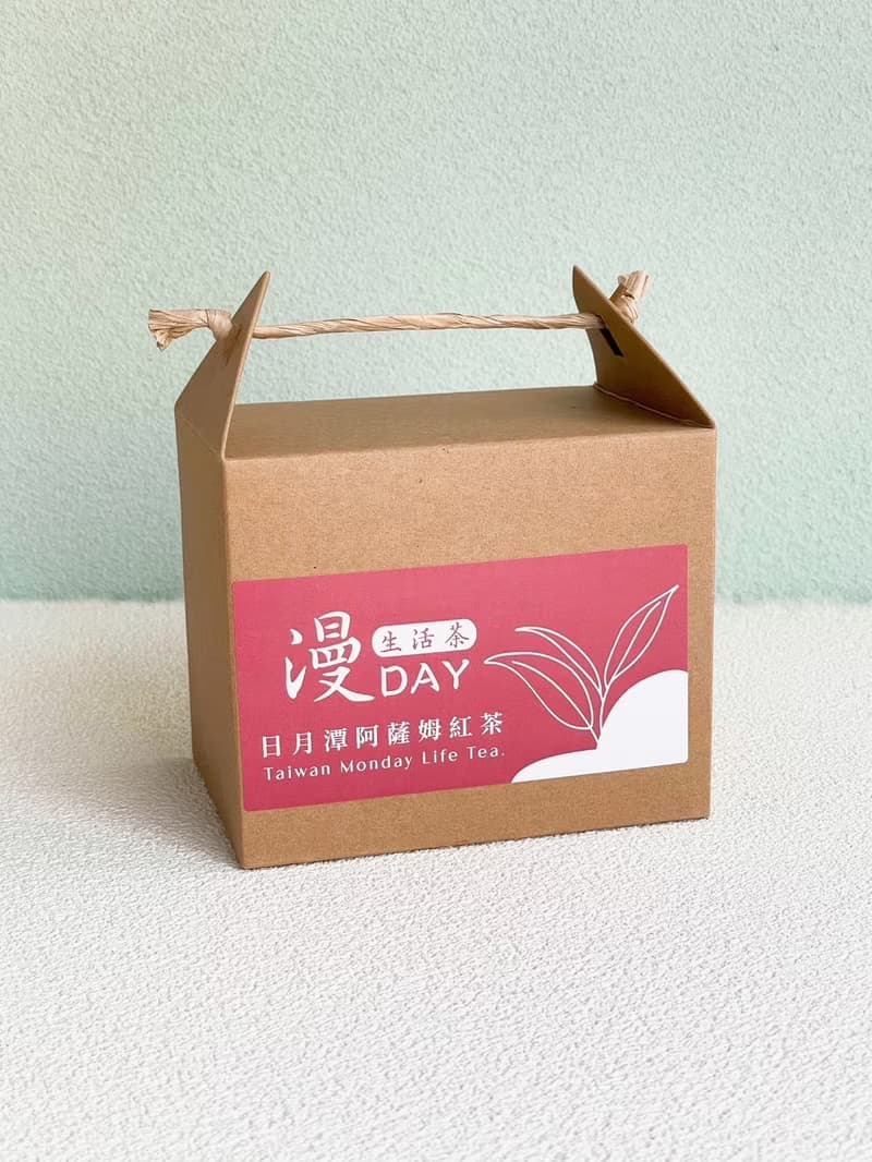 漫Day生活茶 阿薩姆紅茶  袋茶包小禮盒組(20入) 日月潭紅茶