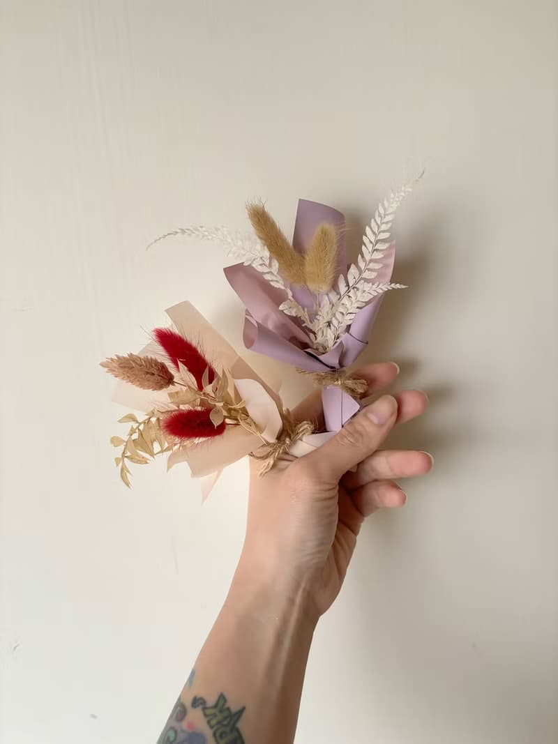 迷你乾花花束/乾燥花束