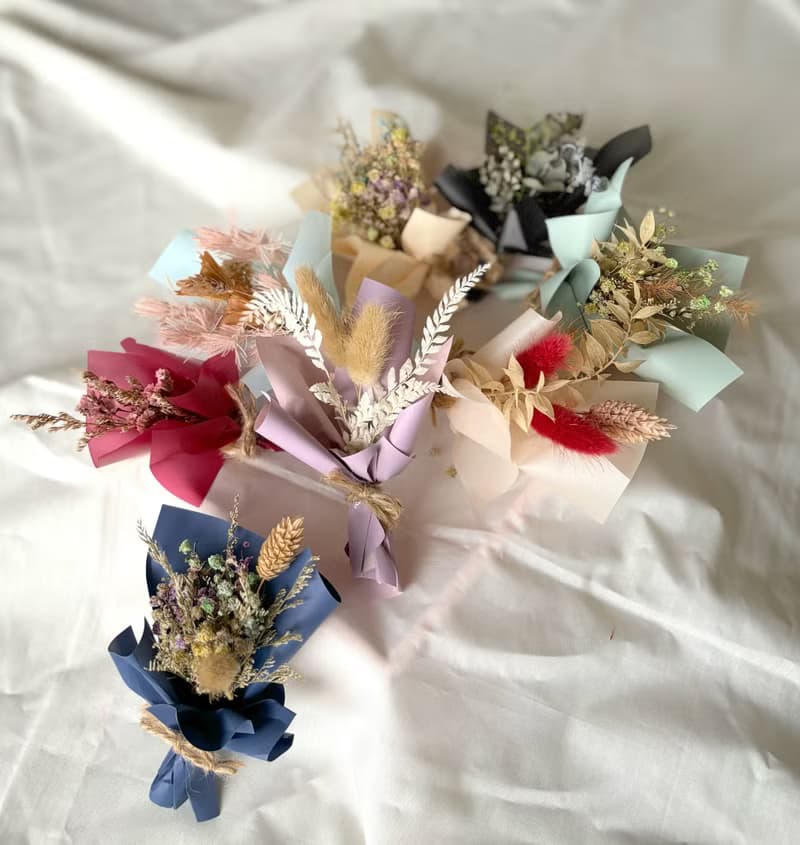 迷你乾花花束/乾燥花束