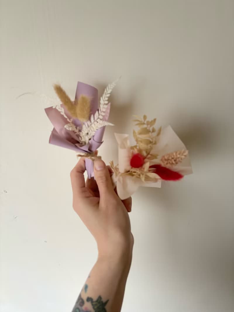 迷你乾花花束/乾燥花束