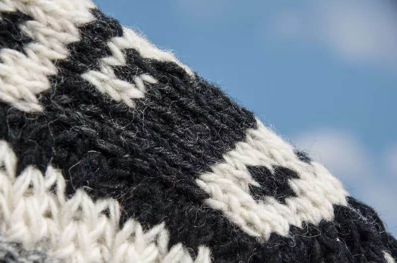 歐洲風鉤織襪 手織純羊毛針織襪/內刷毛條紋襪/羊毛鉤織長襪/保暖毛襪 聖誕禮物 情人節禮物 交換禮物 生日禮物-簡約日本