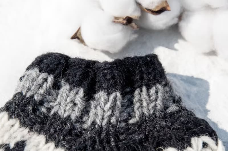 歐洲風鉤織襪 手織純羊毛針織襪/內刷毛條紋襪/羊毛鉤織長襪/保暖毛襪 聖誕禮物 情人節禮物 交換禮物 生日禮物-簡約日本