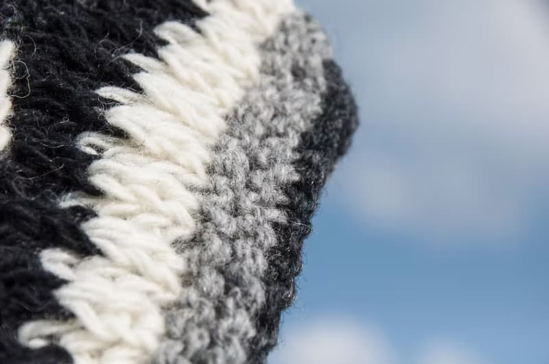 歐洲風鉤織襪 手織純羊毛針織襪/內刷毛條紋襪/羊毛鉤織長襪/保暖毛襪 聖誕禮物 情人節禮物 交換禮物 生日禮物-簡約日本