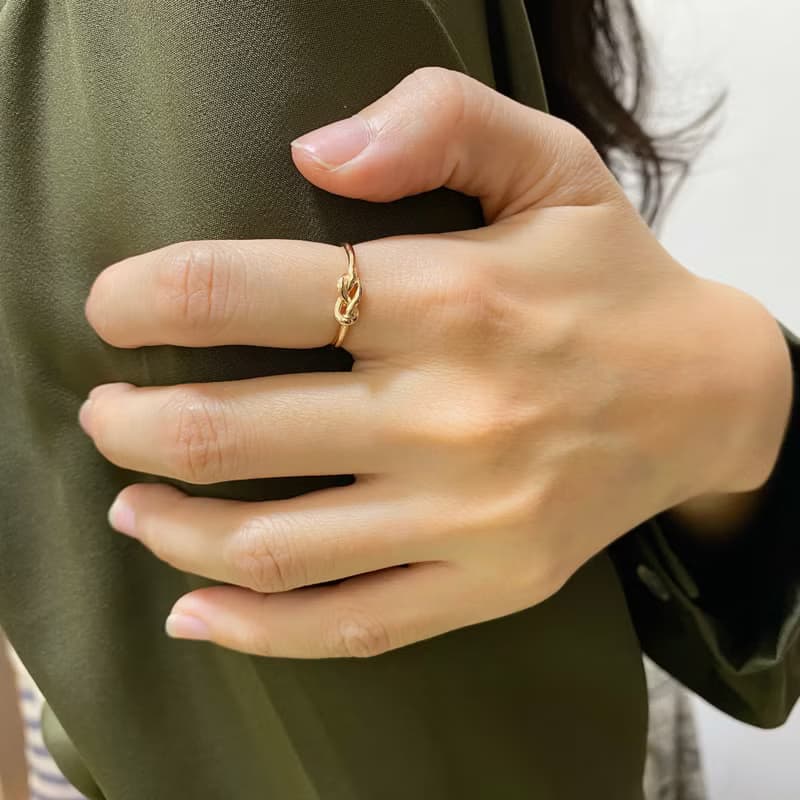 925純銀 | 無盡之結_戒指