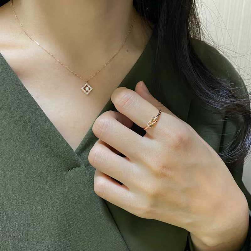 925純銀 | 無盡之結_戒指