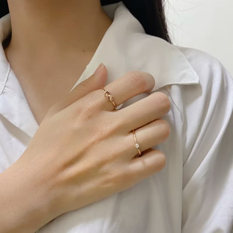 925純銀 | 無盡之結_戒指