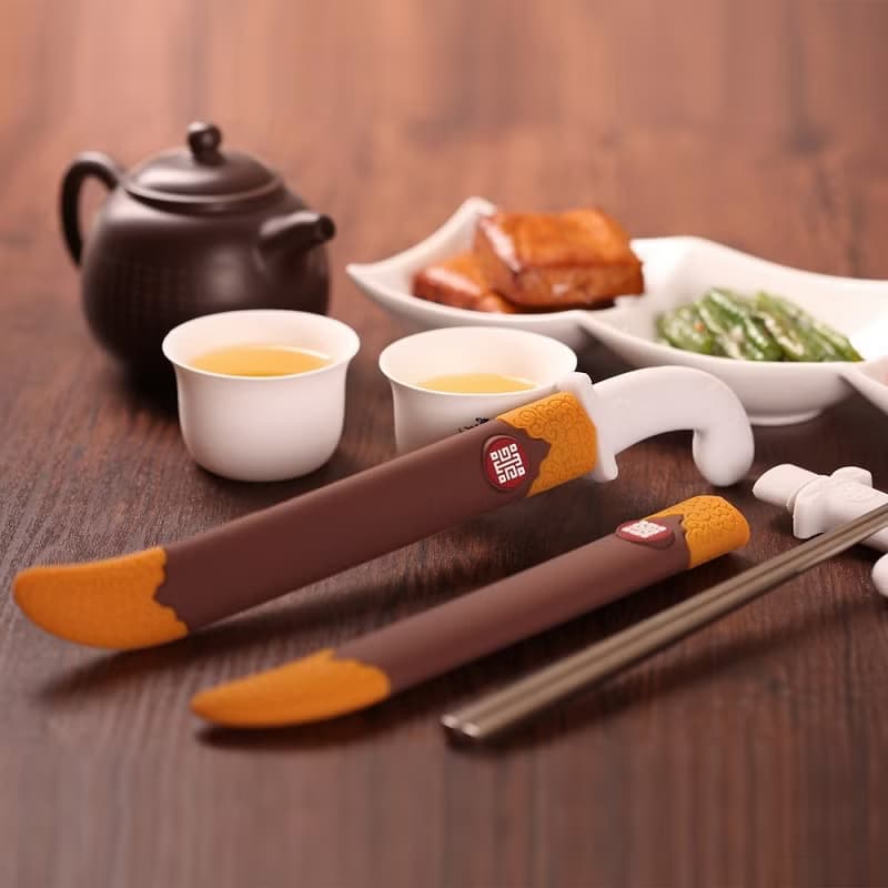 刀箸環保筷│矽膠創意禮品 | 故宮授權