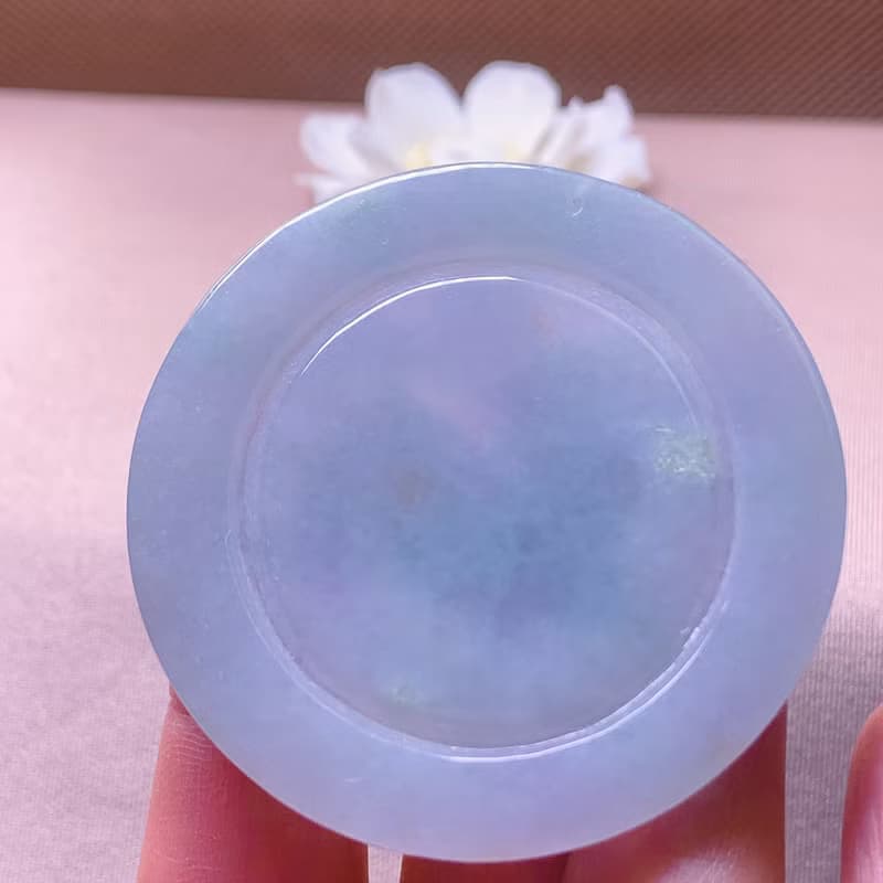 冰種飄花翡翠馬到成功項鍊 | 天然緬甸玉A貨翡翠 | 送禮