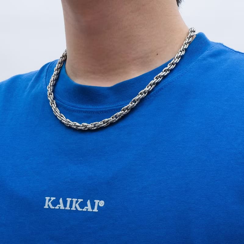 KAIKAI - UNPREDICTABLE - 麻花痕鈦鋼項鍊