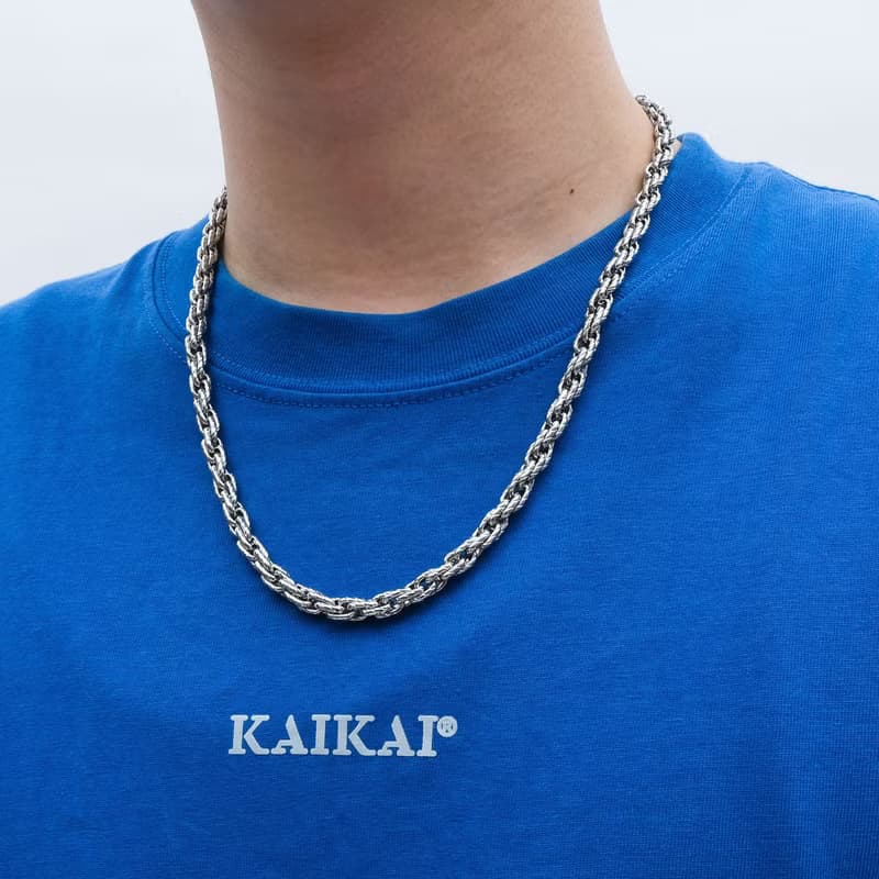 KAIKAI - UNPREDICTABLE - 麻花痕鈦鋼項鍊