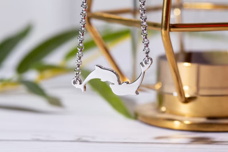 雙魚海豚手鍊 - 抗敏醫療鋼