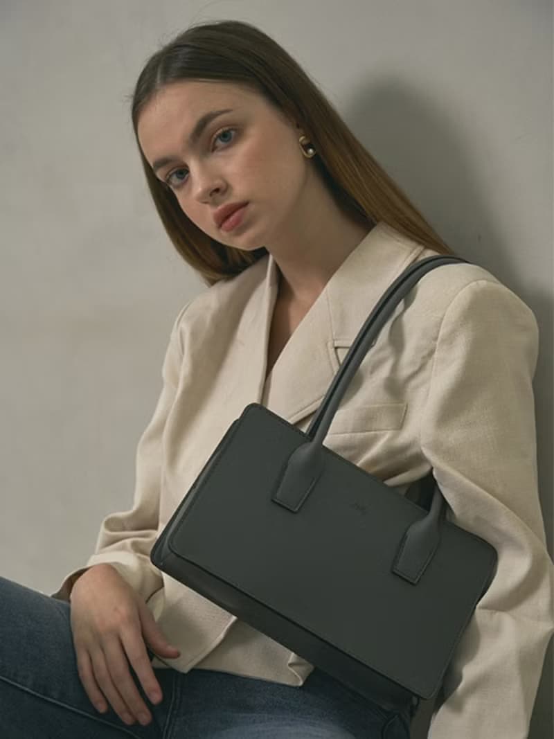 韓國RANI BAG | 灰色 | 大容量 手袋 單肩包