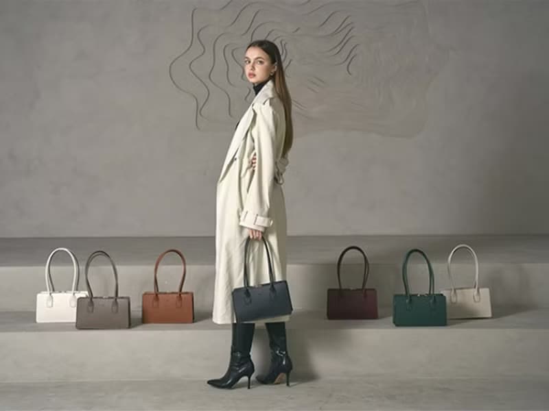 韓國RANI BAG | 灰色 | 大容量 手袋 單肩包