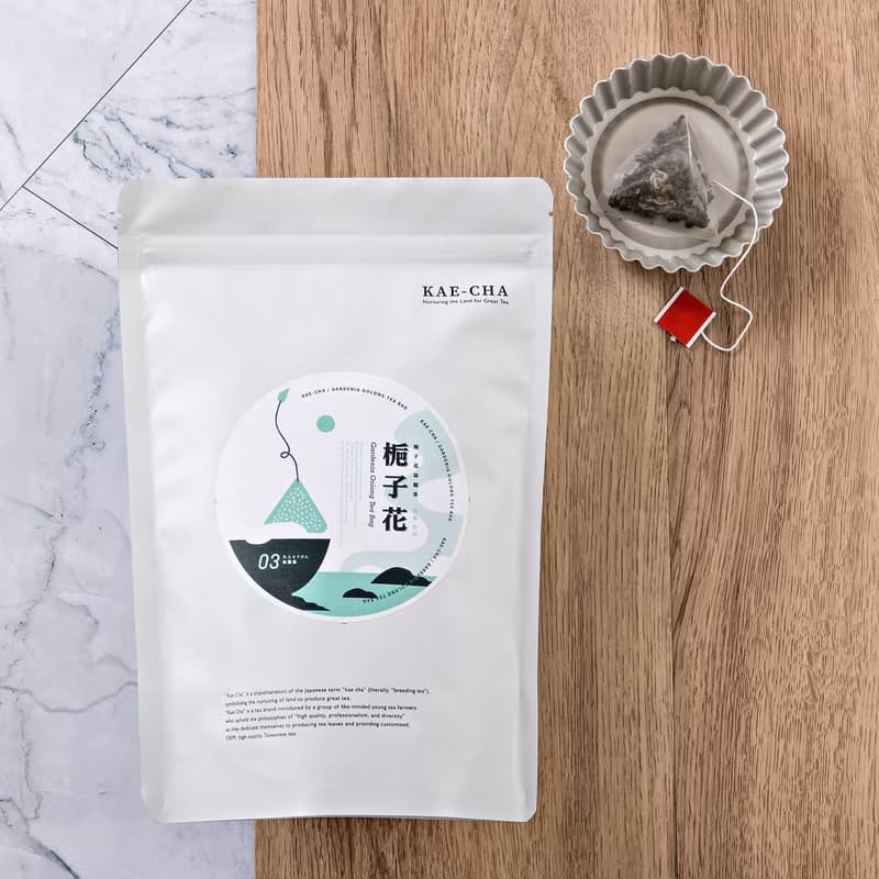 原葉三角茶包50入量販包-梔子花烏龍茶