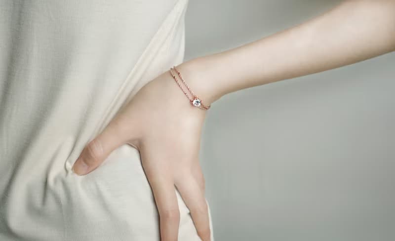 圓氐  典雅女伶 芭蕾璀璨之星手鍊   鍍玫瑰金色