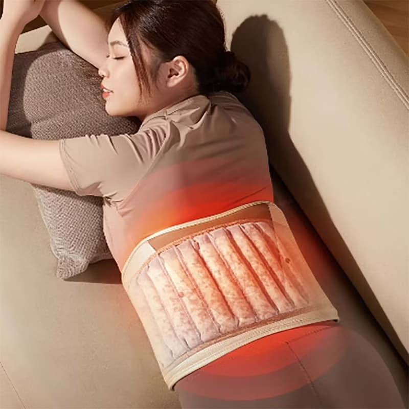 【免運】西屋BW3腰部按摩器海鹽熱敷包護腰背部理療按摩儀