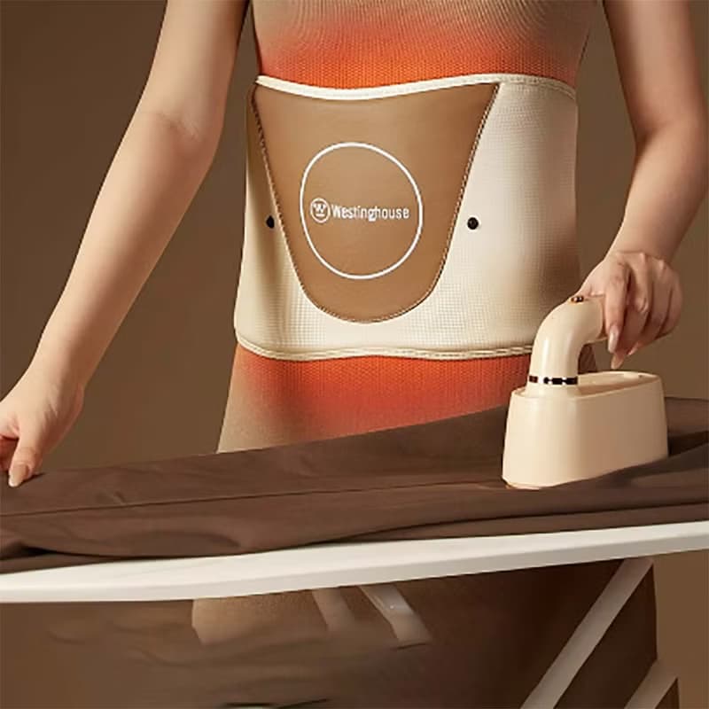 【免運】西屋BW3腰部按摩器海鹽熱敷包護腰背部理療按摩儀