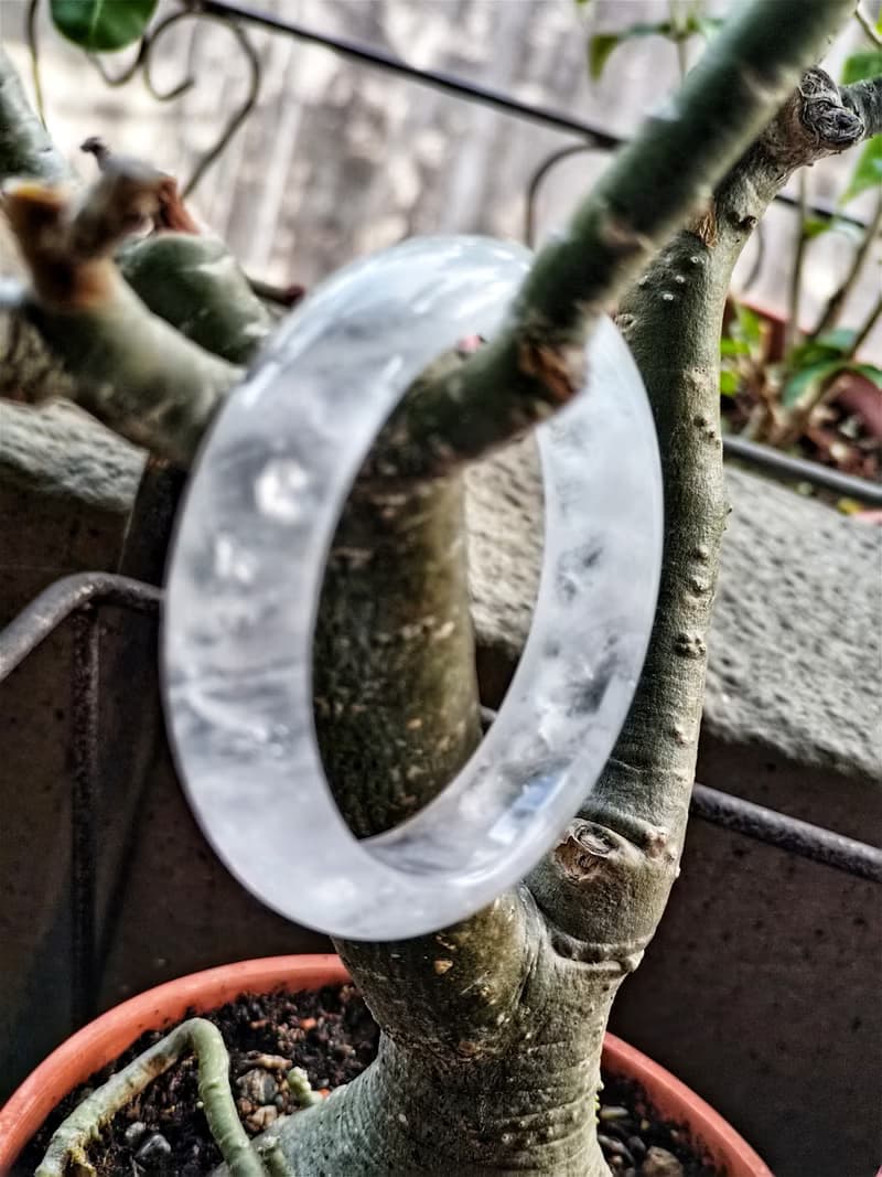 Miss feng天然石-天然摩根石手鐲