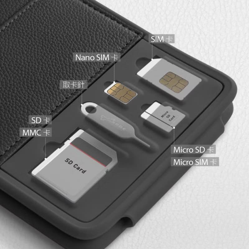 Bone 蹦克  / 頸掛真皮護照套 - 旅遊出國收納卡夾-送盲盒公仔