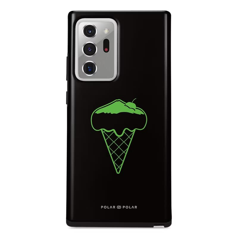 黑色富士山雪糕 iPhone 16/15/14/13 MagSafe 手機殼