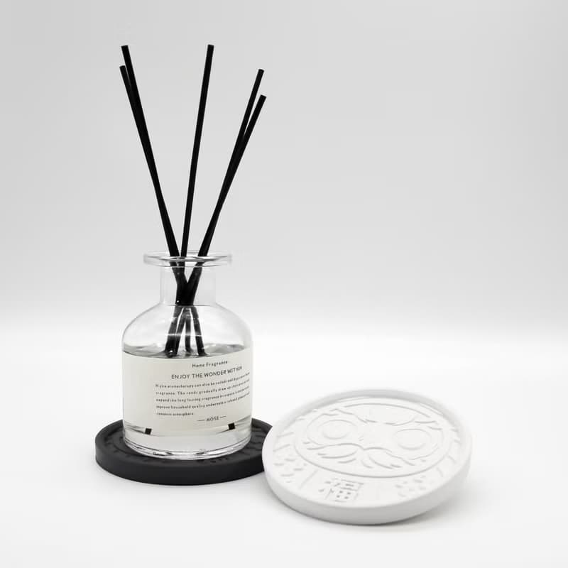 越谷だるま COASTER I 置物皿 I 水泥 I 水盤 I 杯墊 I 清水模－