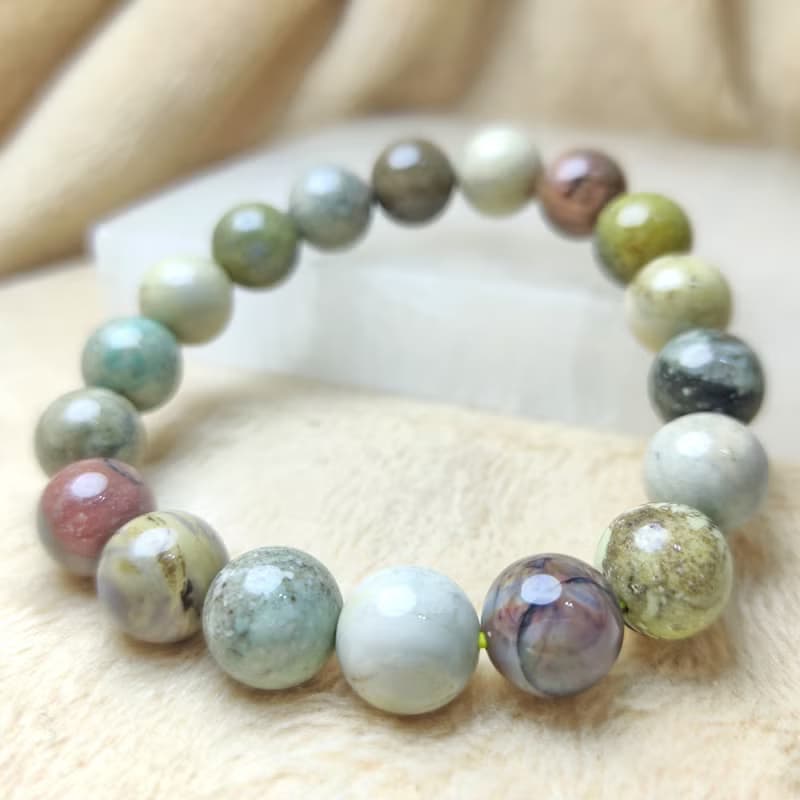 爆裂紋 阿拉善 瑪瑙 Agate 9mm 11mm手串 手鍊 天然水晶