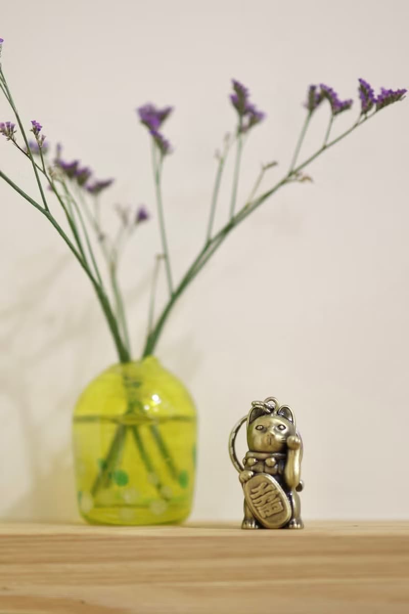 招財貓抽籤筒鑰匙圈