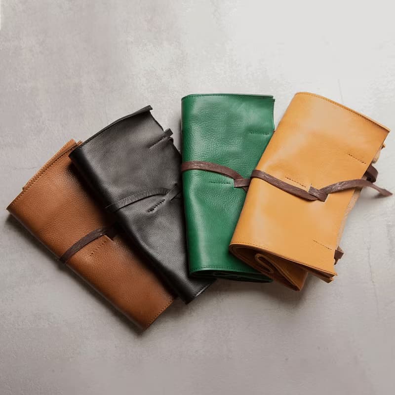 環保袋 折疊 女士包 真皮 牛皮 寬底 手提包 耐用 輕量 栃木皮革