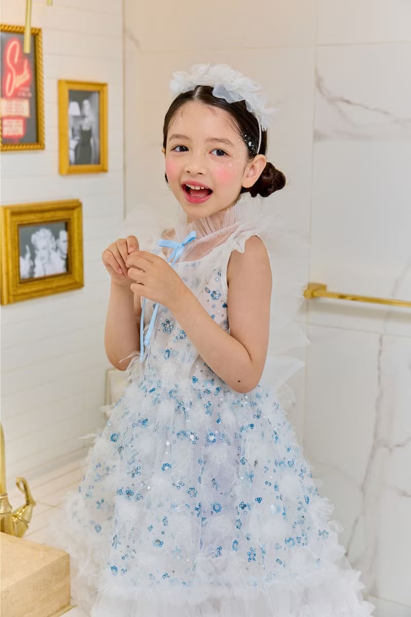 Peony Dress - white