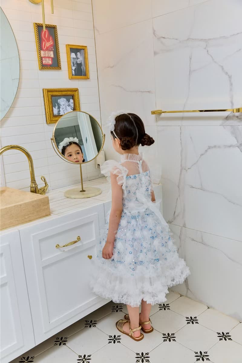 Peony Dress - white