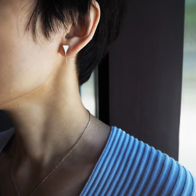 geometric a earring_幾何a耳環 謝禮 伴娘禮 閨蜜 六禮 女朋友