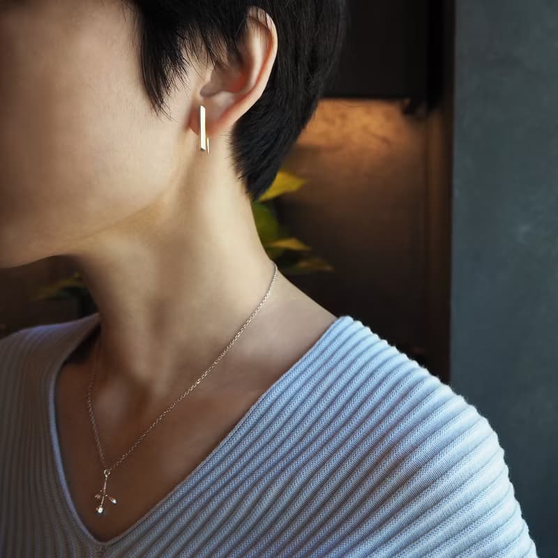 geometric a earring_幾何a耳環 謝禮 伴娘禮 閨蜜 六禮 女朋友