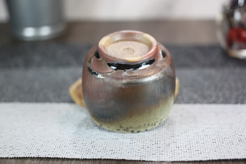 【母親節禮物】110ml 天目釉 柴燒茶杯 鶯歌名家葉敏祥手工作品