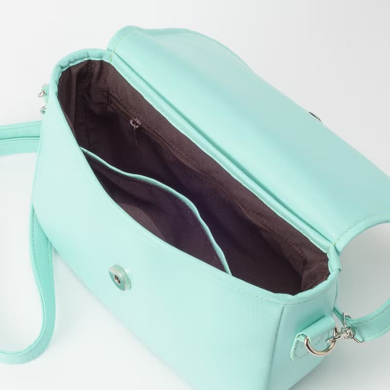 圓圓角側背包  Tiffany Blue / 蒂芬妮藍