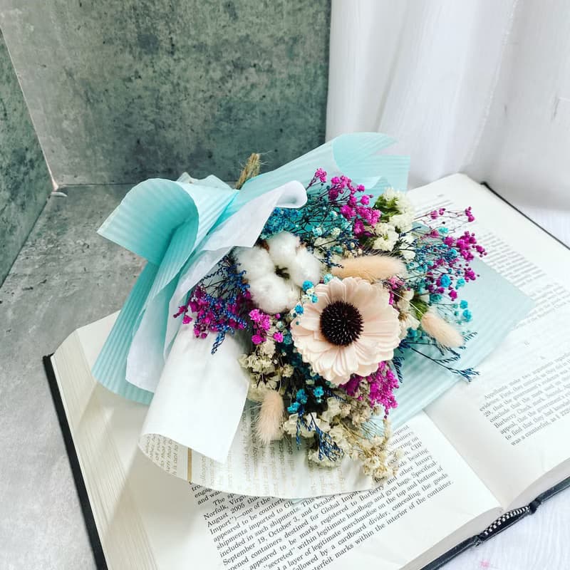 【畢業花束】生命科學學院|民生學院|畢業花|畢業乾燥花|快速出貨