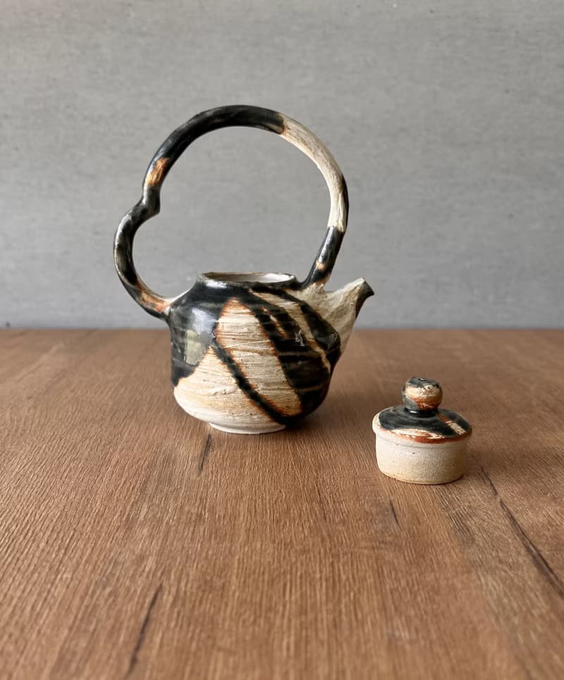 墨藍 提樑壺 | 陶茶具