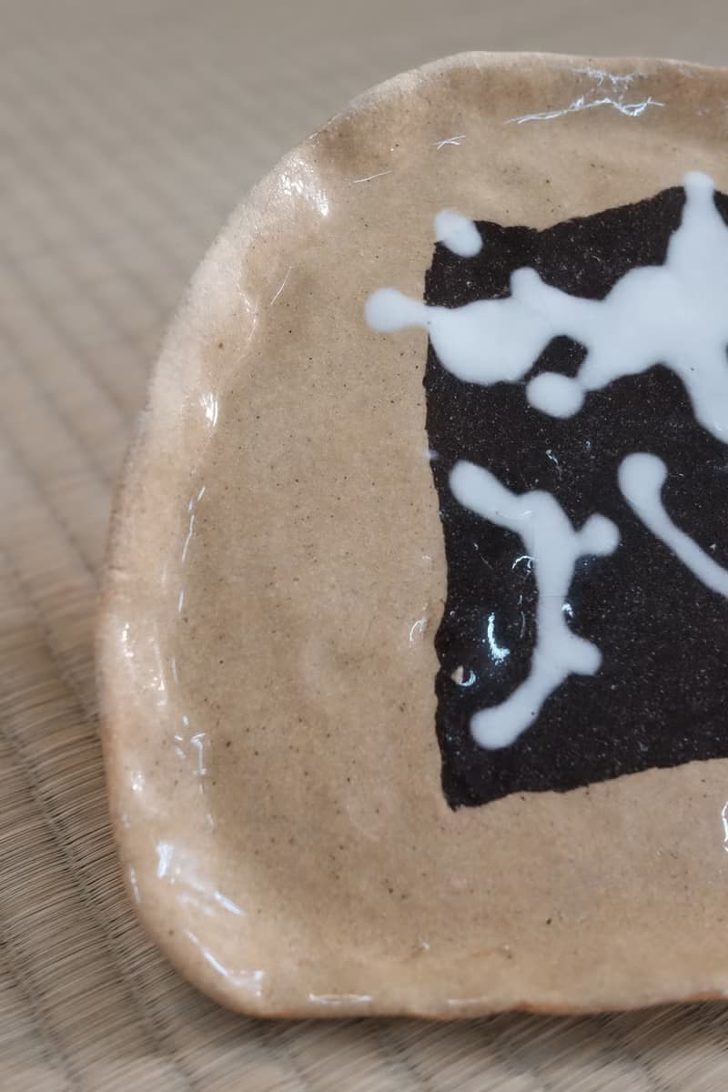 【白的躍動】手作陶盤