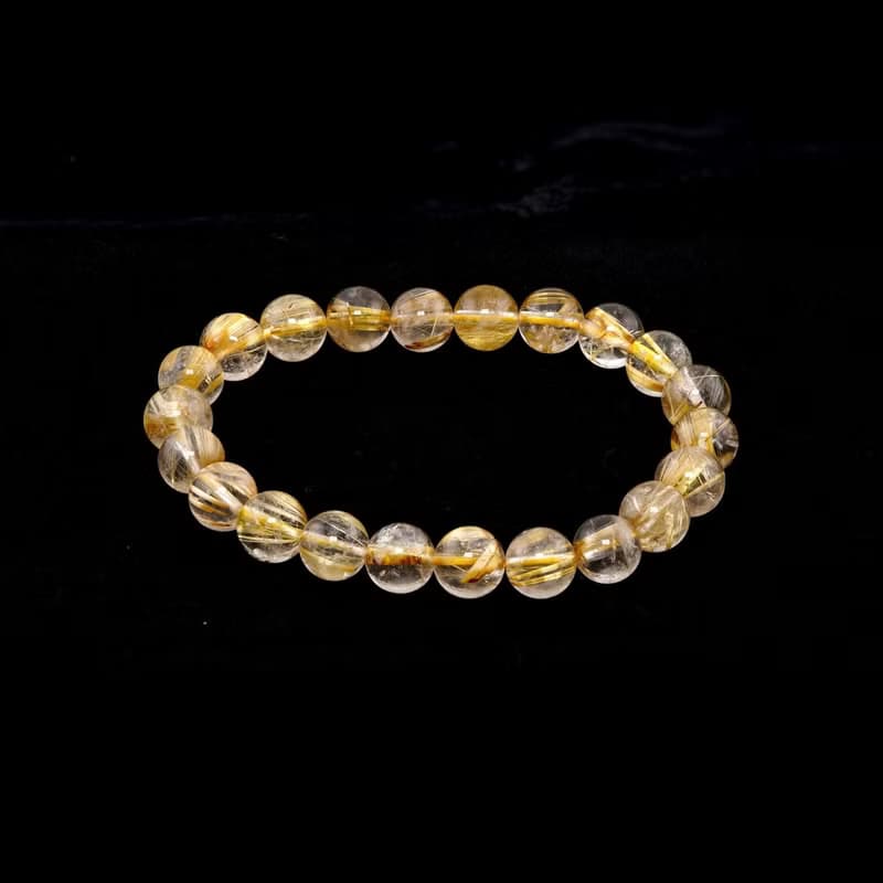 寶麗金珠寶-天然鈦晶手珠