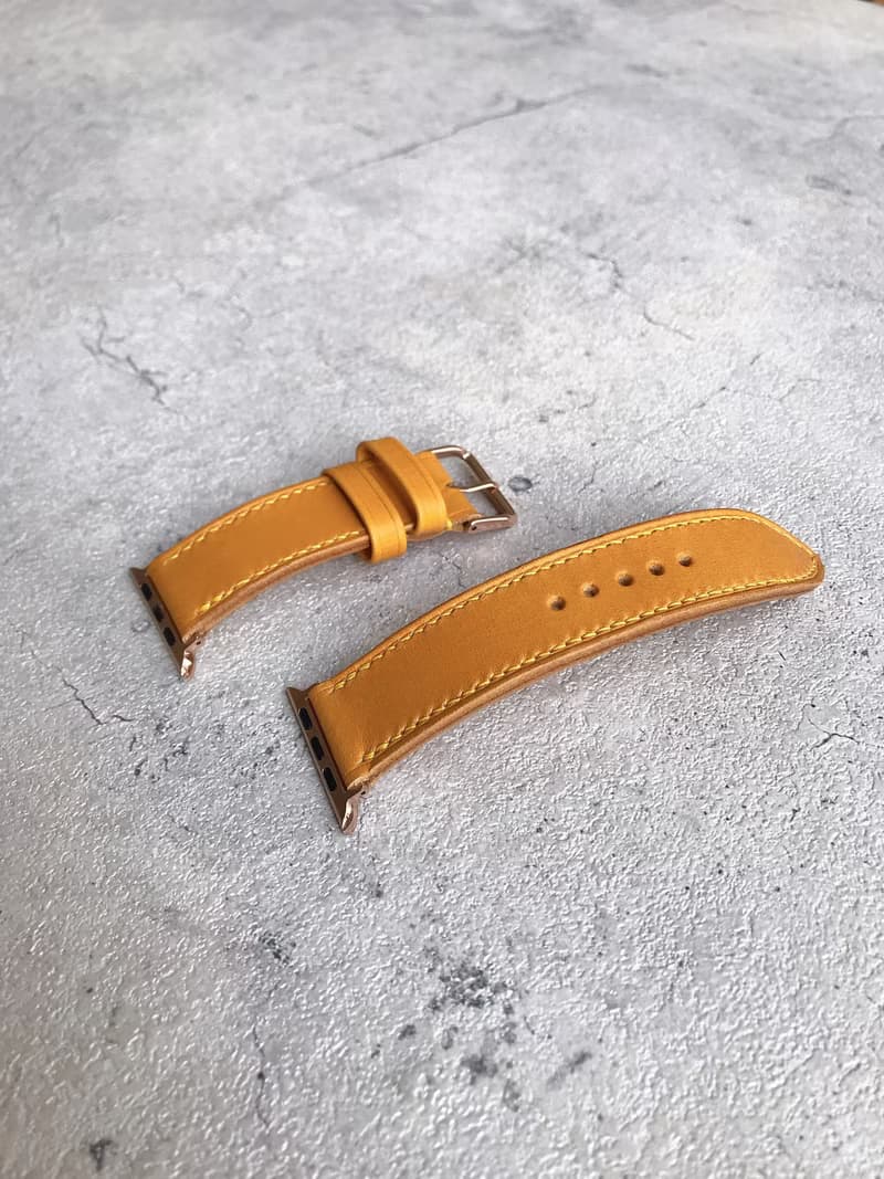Apple watch 真皮皮革錶帶  手錶 訂製款 情人節 送禮