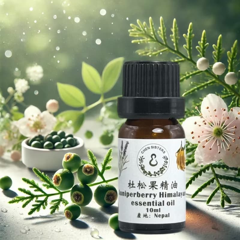 100%純杜松果精油 天然純精油 淨化身心 提升活力 贈玫瑰擴香石
