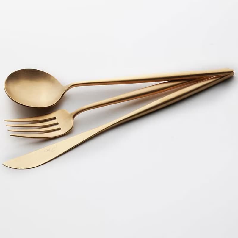 葡萄牙Cutipol MOON系列霧金25cm蛋糕刀