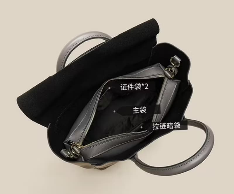 真皮女包 托特包 手提包  單肩包 大容量  轻奢包bags   生日禮物