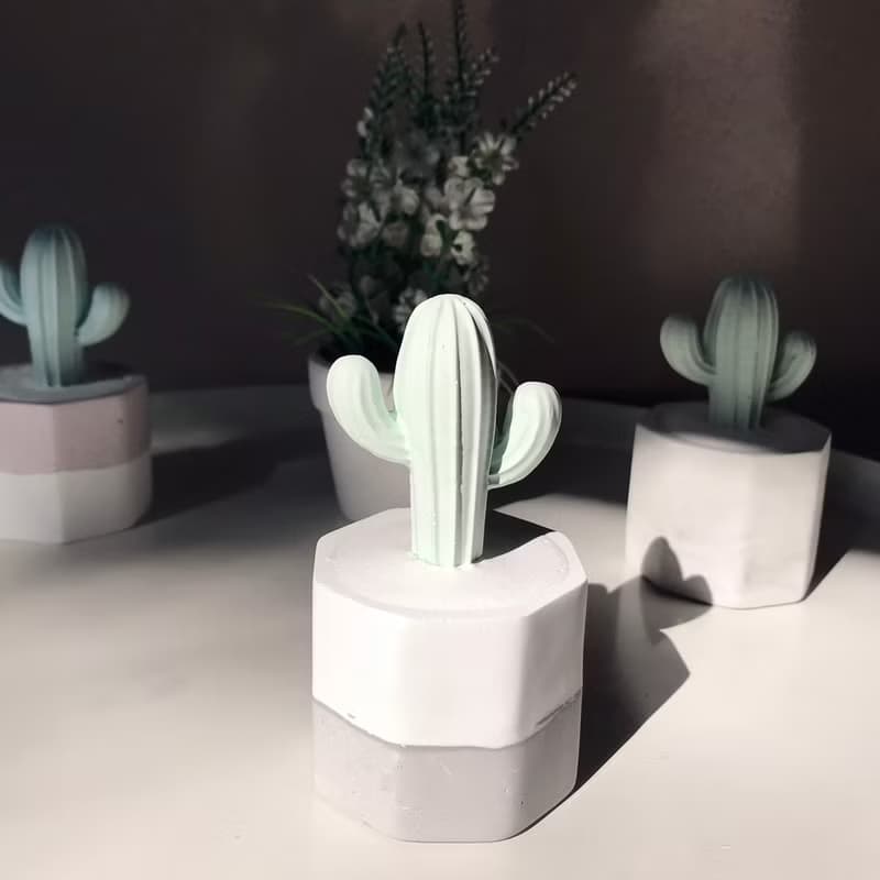 【MINI LIFE x 氛享日記】仙人掌造型擴香石-大款
