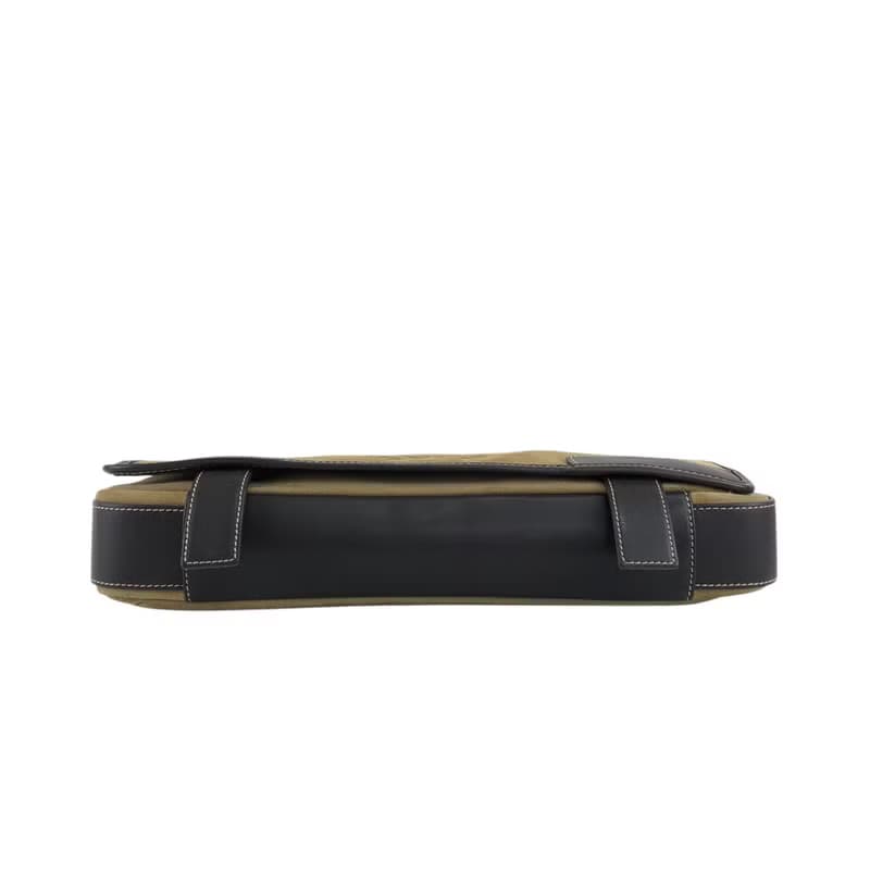 【 日本直送　名牌中古包 】LOEWE ロエベ ショルダーバッグ ベージュ アナグラム スエード フラップ ワンショルダーバッグ vintage htuiwy