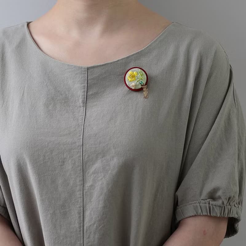 手工 刺繡 胸針 頭飾 輕珠寶 流蘇 正裝 婚禮小物 復古 髮帶髮圈